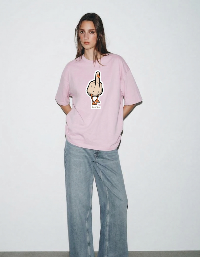 DUCK U- Oversized Classic T-Shirt