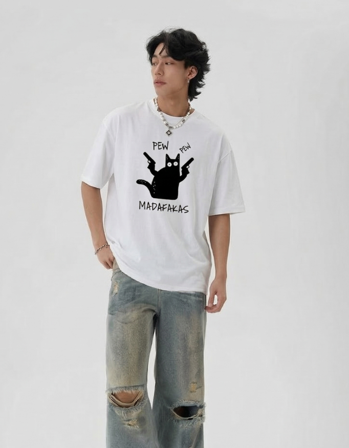 MADAFAKAS-Unisex Oversized Classic T-Shirt