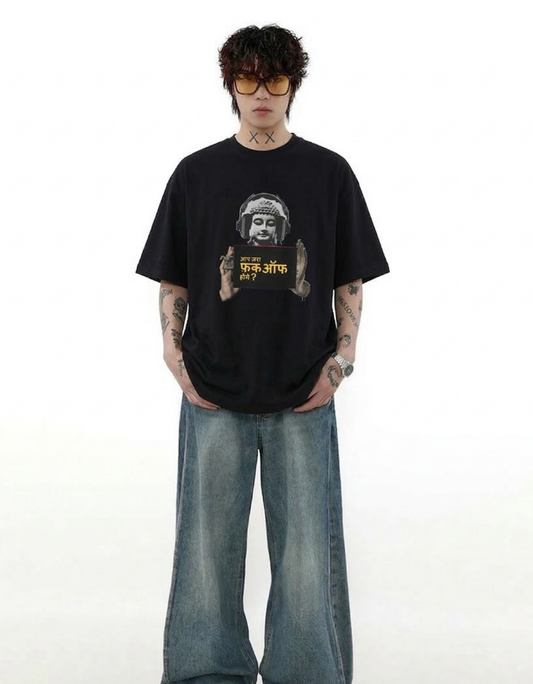 BHUDDA-Unisex Oversized Standard T-Shirt